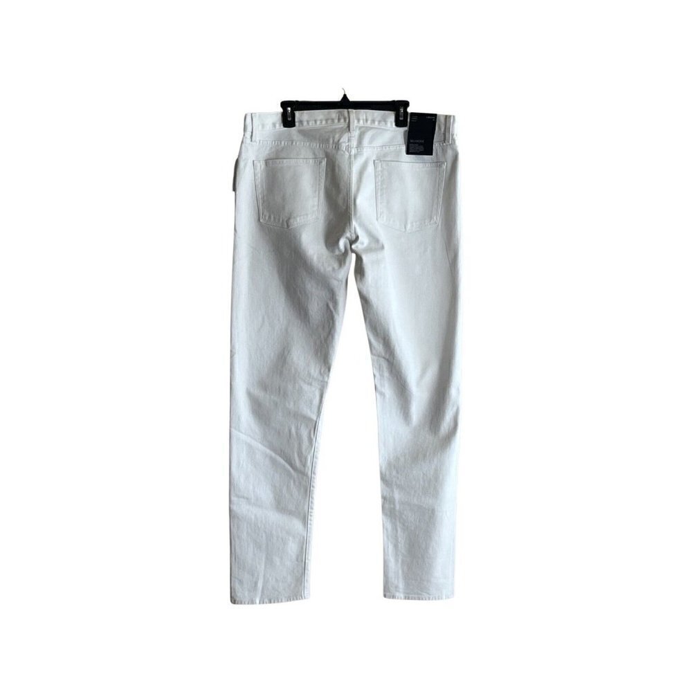 J BRAND Mens Absentis White Tyler Taper Slim Fit Jeans Size 38 JB001780 - Picture 3 of 16